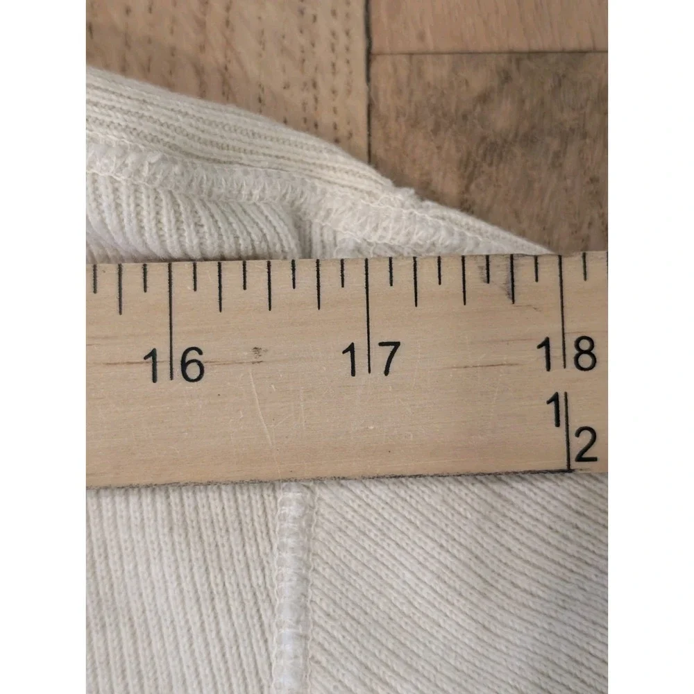 Vintage 50s Military Henley Shirt M Wool Thermal Winter Workwear Uniform USA